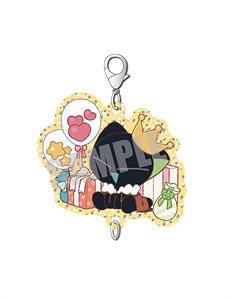 羅小黒戦記 ラメちぇいんコレクション シャオヘイ(猫) 生日快楽 ver. (キャラクターグッズ)