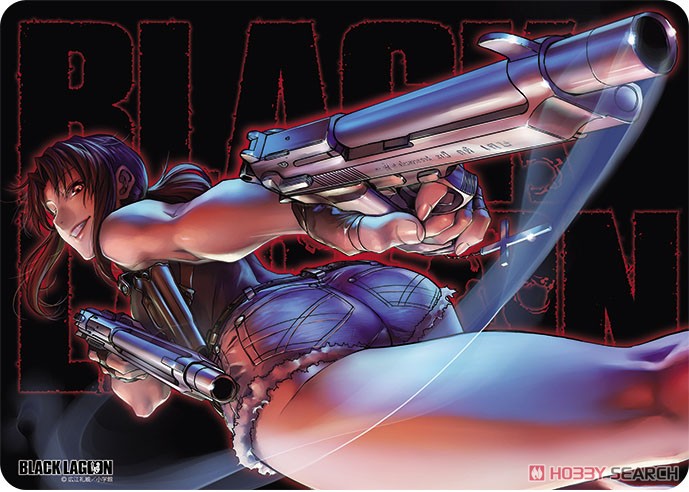キャラクター万能ラバーマット BLACK LAGOON 「レヴィ」 (キャラクターグッズ) 商品画像1