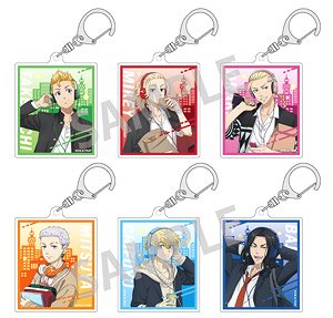 Tokyo Revengers Trading Acrylic Key Ring Enjoy Music (Set of 6) (Anime Toy)