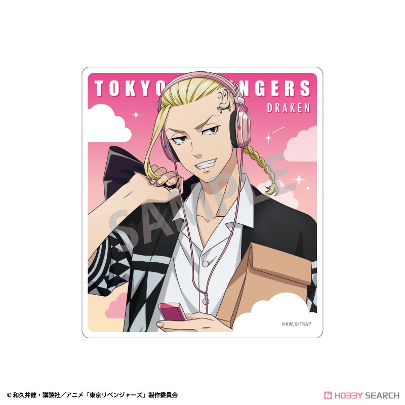 東京リベンジャーズ トレーディングスクエアクリアカード ENJOY MUSIC (10個セット) (キャラクターグッズ) 商品画像3