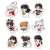 Inuyasha Fight! Acrylic Key Ring Collection (Set of 9) (Anime Toy) Item picture1
