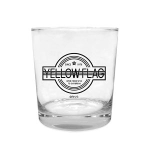 Black Lagoon Yellow Flag Old-fashioned Glass (Anime Toy)