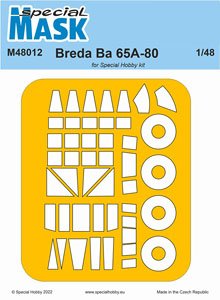 ブレダ Ba65A-80 塗装マスクシール (スペシャルホビー用) (プラモデル)