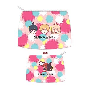 Chainsaw Man Clear Pouch (Comical Series) (Anime Toy)