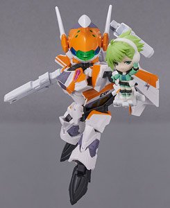 Tiny Session VF-31E Siegfried (Chuck Mustang Custom) with Reina Prowler (Completed)