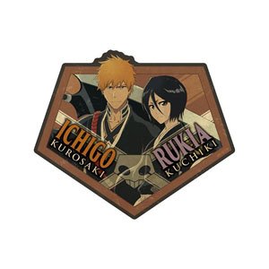 BLEACH 千年血戦篇 トラベルステッカー 1.黒崎一護&朽木ルキア (キャラクターグッズ)