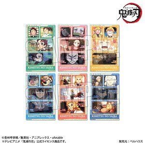 Trading Memories Sticker TV Animation [Demon Slayer: Kimetsu no Yaiba] (Set of 6) (Anime Toy)