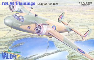 DH.95 フラミンゴ「レディー・オブ・ヘンドン」 (プラモデル)