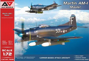AM-1 `Mauler` Attack Aircraft (Late Ver.) (Plastic model)