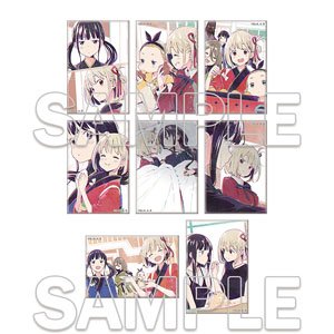 『リコリス・リコイル』トレーディングスクエア缶バッジ Art Ver. (8個セット) (キャラクターグッズ)