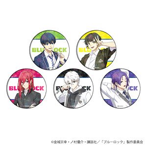 ホログラム缶バッジ(65mm) 「TVアニメ『ブルーロック』」 01 制服ver. ボックス (描き下ろし) (5個セット) (キャラクターグッズ)