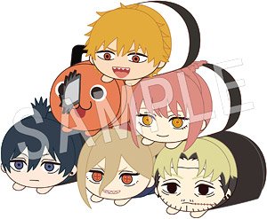 Chainsaw Man Mochikororin Plush Mascot (Set of 6) (Anime Toy)