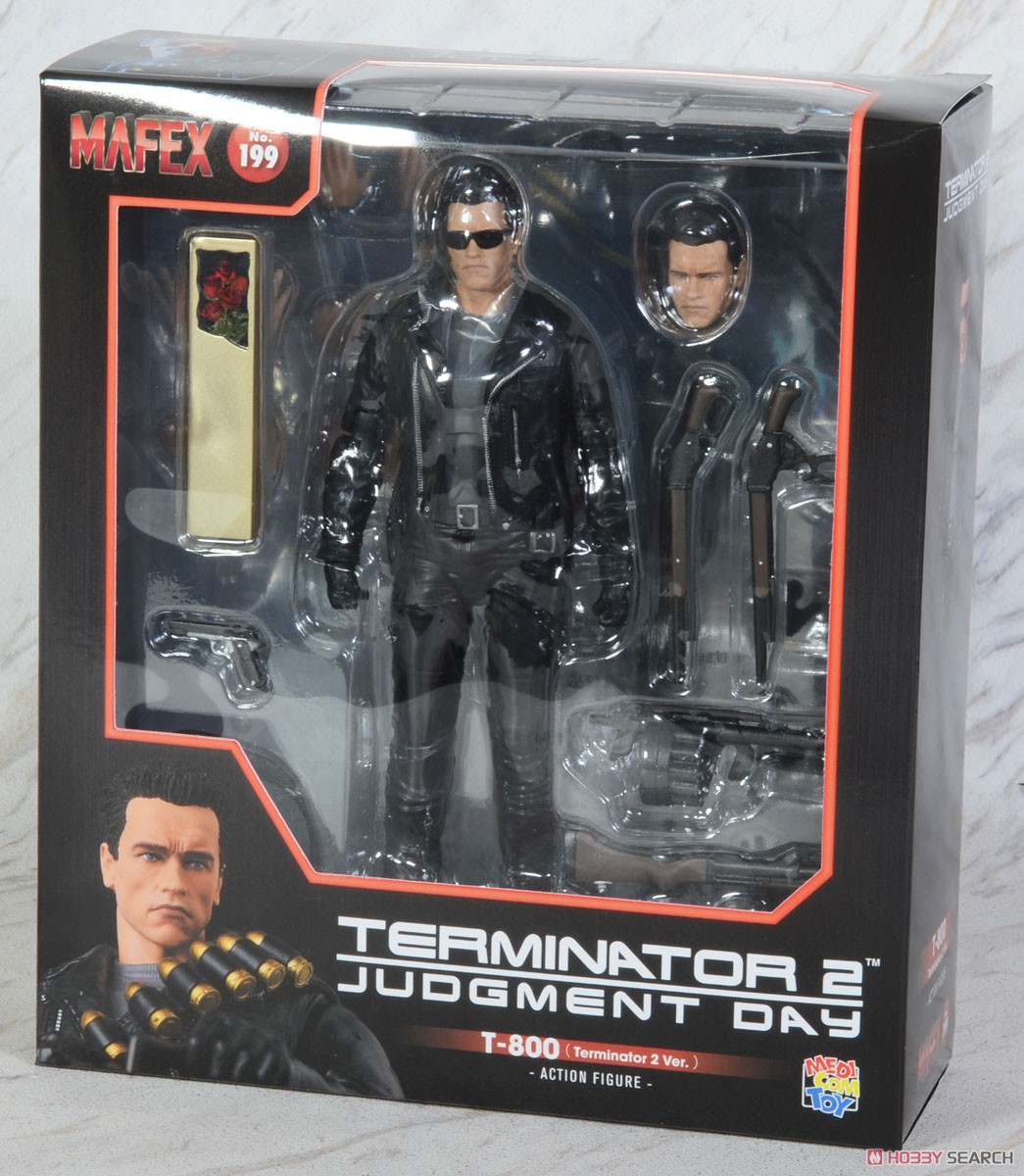 Mafex No.199 T-800 (T2 Ver.) (Completed) Package1