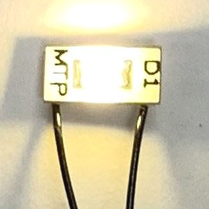 無極性LEDモジュール (電球色) (3本入り) (鉄道模型)