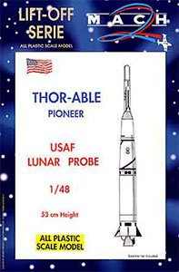THOR - ABLE Pioneer First Lunar Probe 1958 (Plastic model)
