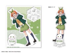映画「五等分の花嫁」アクリルフィギュア Ver. Winter snow 04 中野四葉 (キャラクターグッズ)