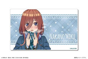 映画「五等分の花嫁」プレートバッジ Ver. Winter snow 03 中野三玖 (キャラクターグッズ)