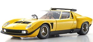 Lamborghini Miura SVR (Yellow / Black) (Diecast Car)