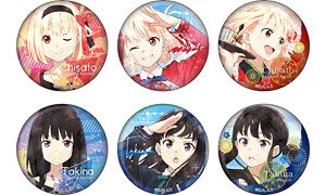 リコリス・リコイル ウェットカラーシリーズ 缶バッジ Vol.2 (6個セット) (キャラクターグッズ)
