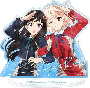 リコリス・リコイル ウェットカラーシリーズ アクリルスタンド Vol.2 千束＆たきな A (キャラクターグッズ)