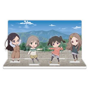 ヤマノススメ Next Summit アクリルジオラマ [あおい&ひなた&かえで&ここな] (キャラクターグッズ)