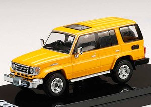 Toyota Land Cruiser 70 ZX 4door `2001 Yellow (Custom Color) (Diecast Car)
