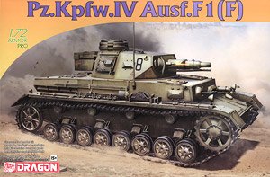 WW.II ドイツ軍 IV号戦車F1(F)型 (プラモデル)