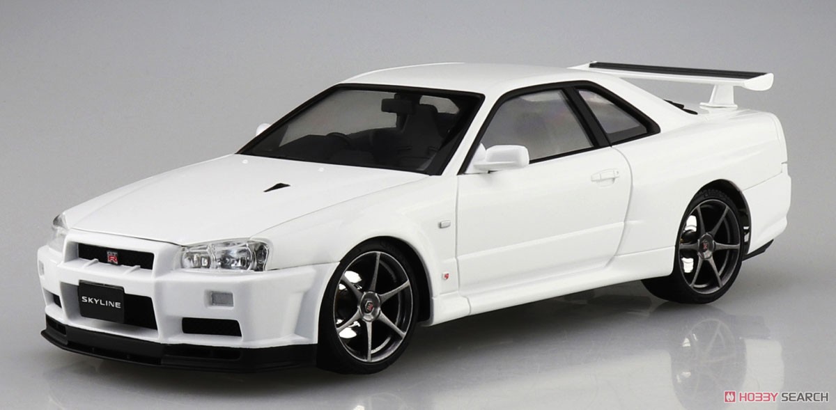 Nissn BNR34 Skyline GT-R V-spec II `00 White (Model Car) Item picture1