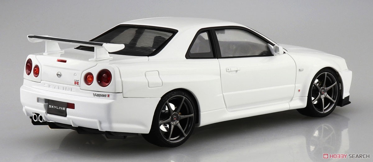 Nissn BNR34 Skyline GT-R V-spec II `00 White (Model Car) Item picture2