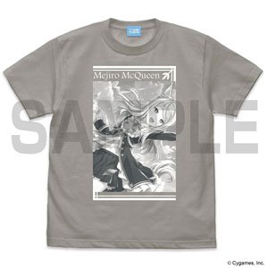 ウマ娘 プリティーダービー メジロマックイーン 『エース』として Tシャツ LIGHT GRAY L (キャラクターグッズ)