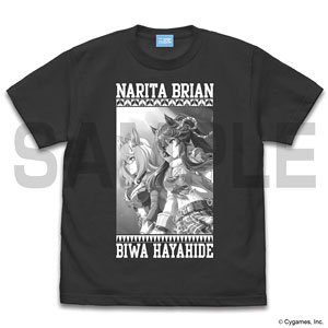 Uma Musume Pretty Derby Narita Brian Two Pieces T-Shirt Sumi XL (Anime Toy)
