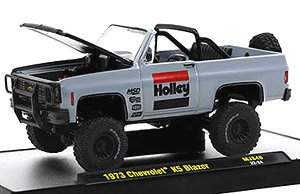 1973 Chevrolet K5 Blazer Gray Holley (Diecast Car)