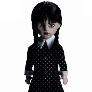 Living Dead Dolls/ Netflix Wednesday: Wednesday Addams with The Thing (Fashion Doll)