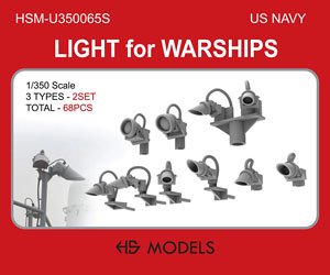 US Navy Light for Warships (Plastic model)