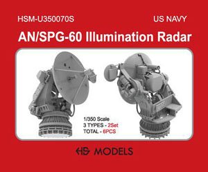 US Navy AN/SPG-60 Illumination Radar (Plastic model)
