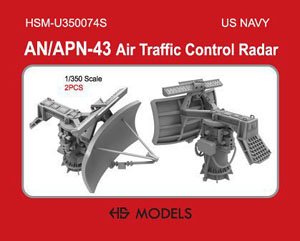 アメリカ海軍 AN/SPN-43 航空管制用レーダー (プラモデル)