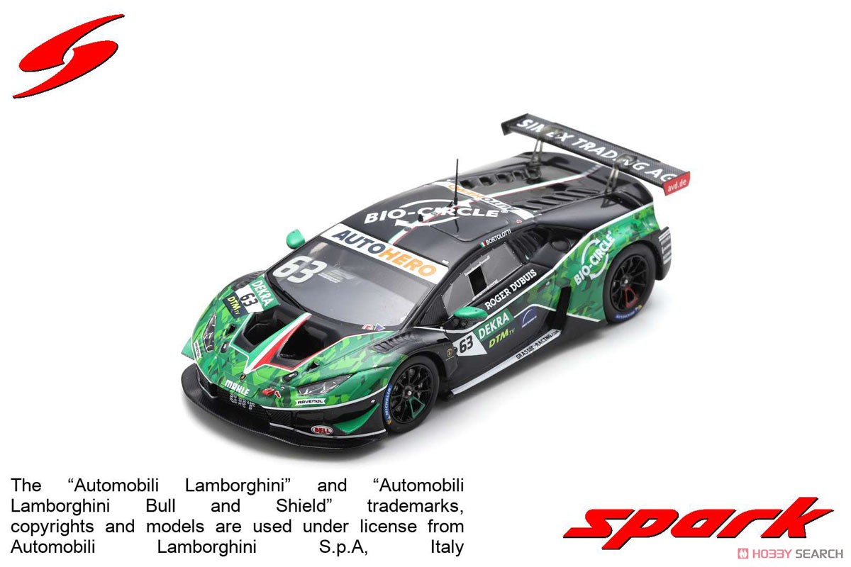 Lamborghini Huracan GT3 EVO No.63 GRT DTM 2022 Mirko Bortolotti (ミニカー) 商品画像1