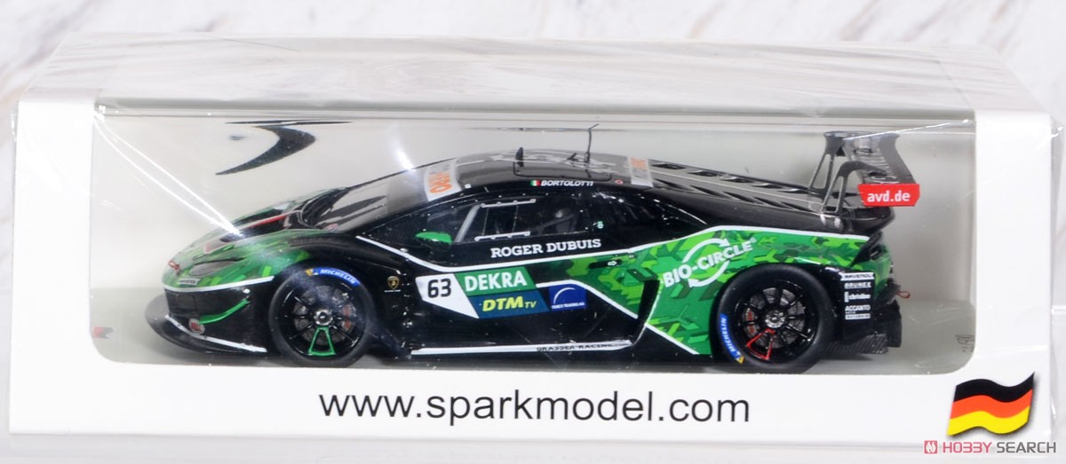 Lamborghini Huracan GT3 EVO No.63 GRT DTM 2022 Mirko Bortolotti (ミニカー) パッケージ1