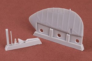Supermarine Spitfire/Seafire Broad Chord Rudder (Plastic model)