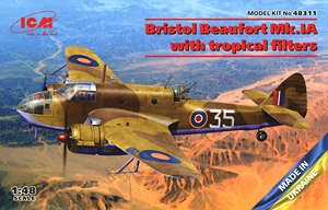 Bristol Beaufort Mk.IA w/Tropical Filter (Plastic model)