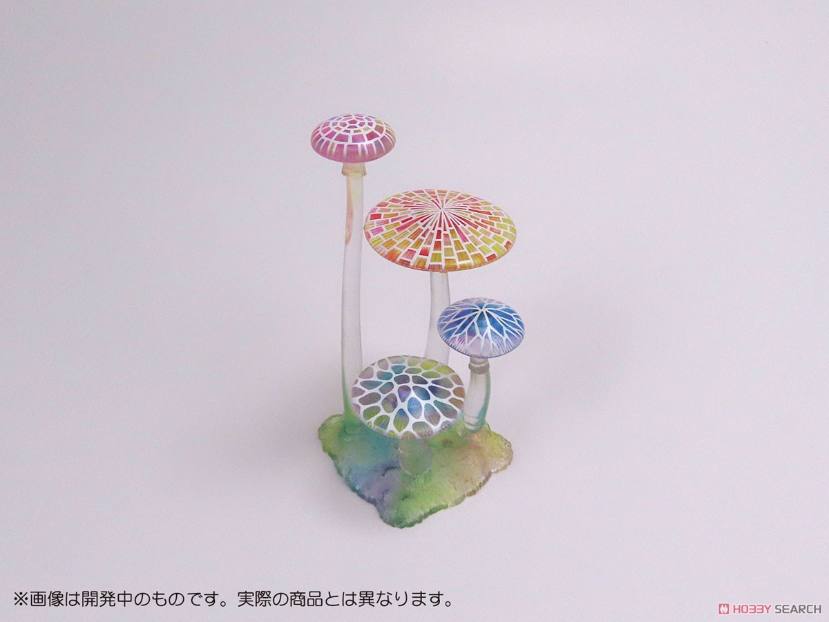 プリプラ 夢幻ミュージアム 夢幻キノコ タイル (プラモデル) 商品画像3