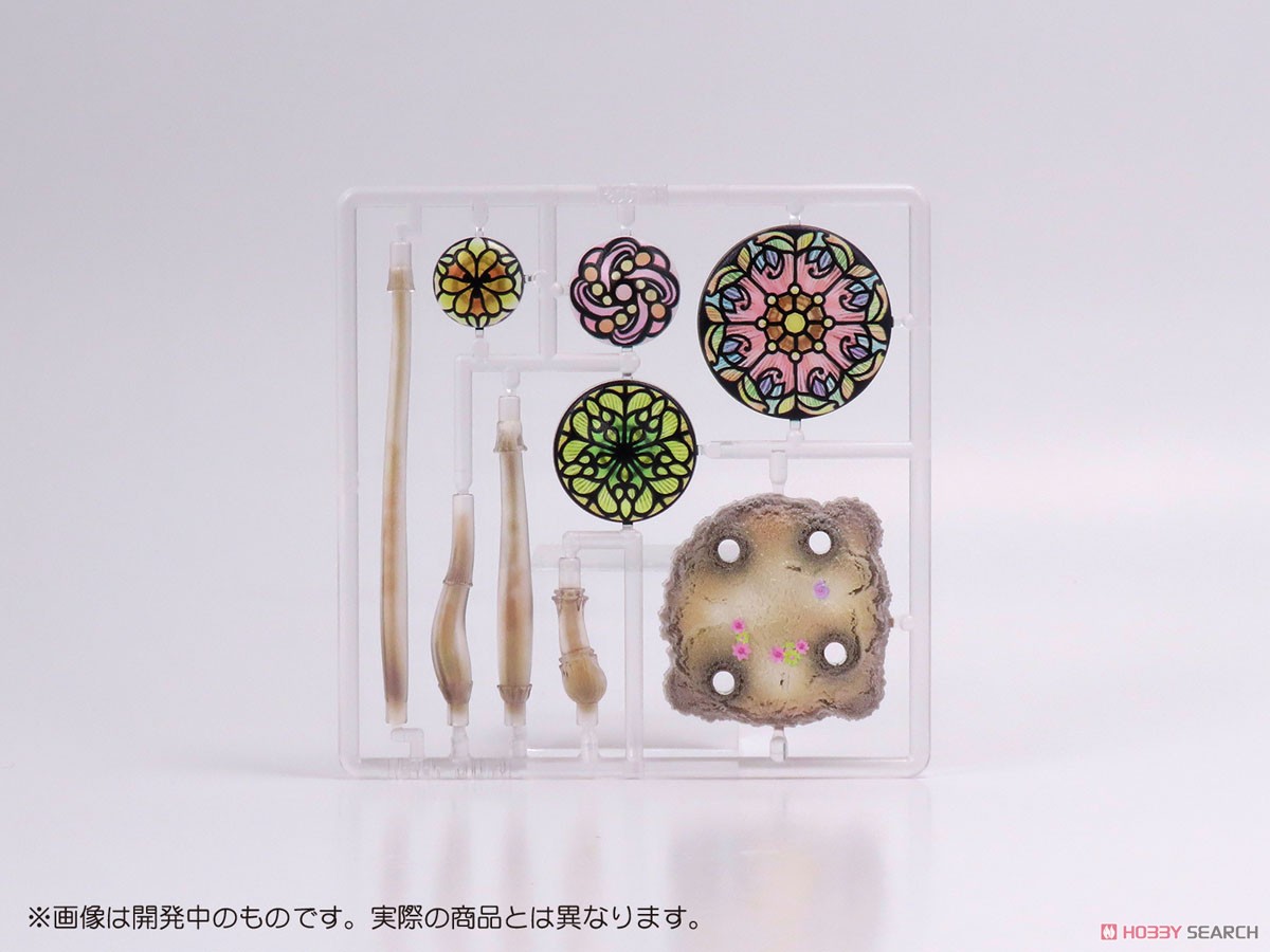 プリプラ 夢幻ミュージアム 夢幻キノコ ステンドグラス (プラモデル) 商品画像2