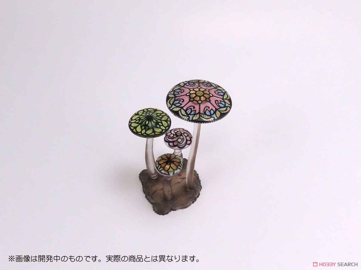 プリプラ 夢幻ミュージアム 夢幻キノコ ステンドグラス (プラモデル) 商品画像3