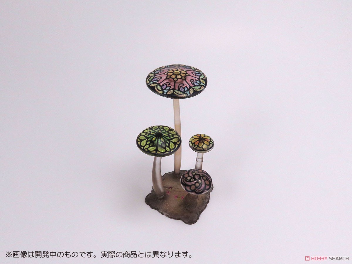 プリプラ 夢幻ミュージアム 夢幻キノコ ステンドグラス (プラモデル) 商品画像4