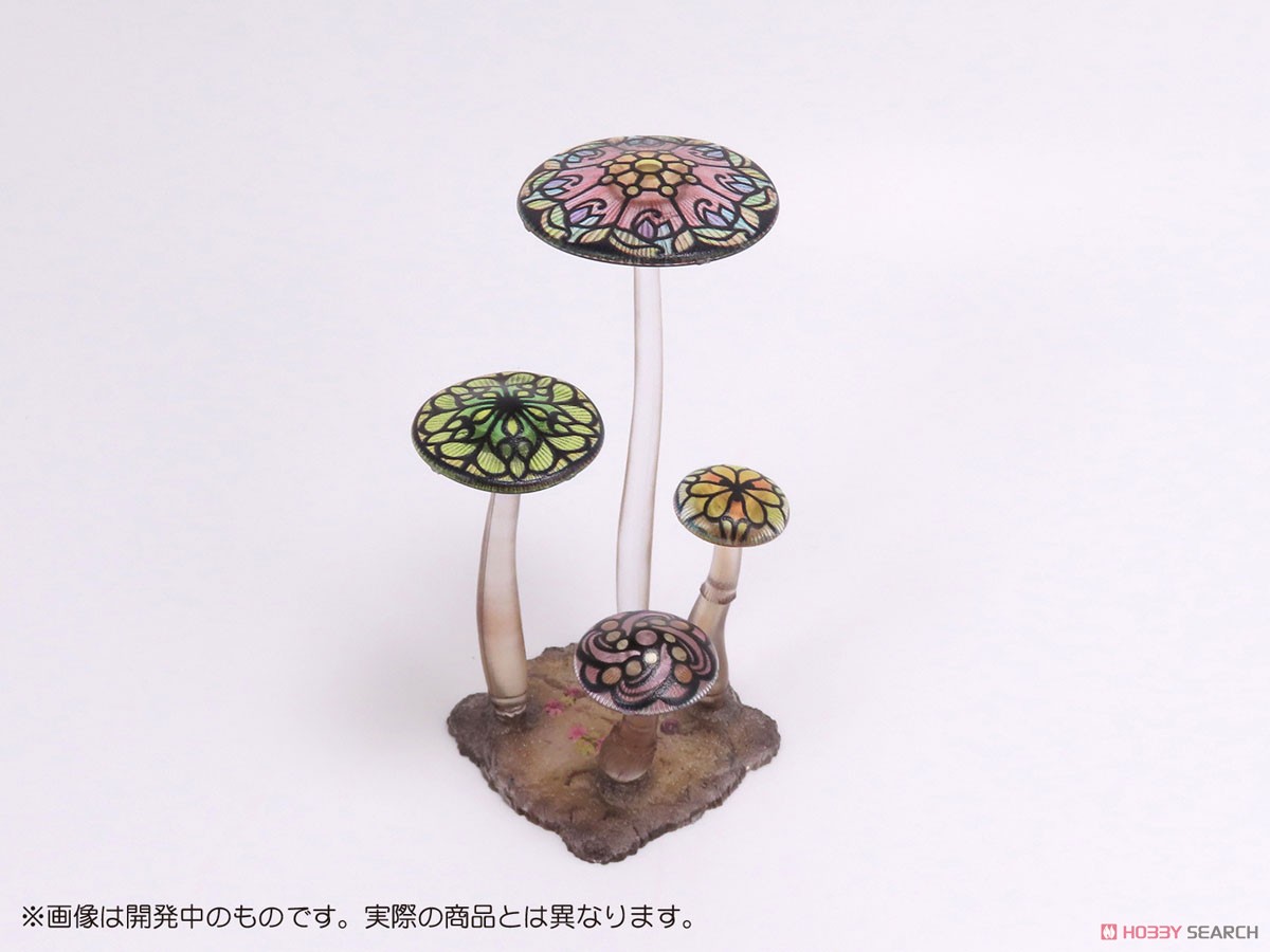 プリプラ 夢幻ミュージアム 夢幻キノコ ステンドグラス (プラモデル) 商品画像5