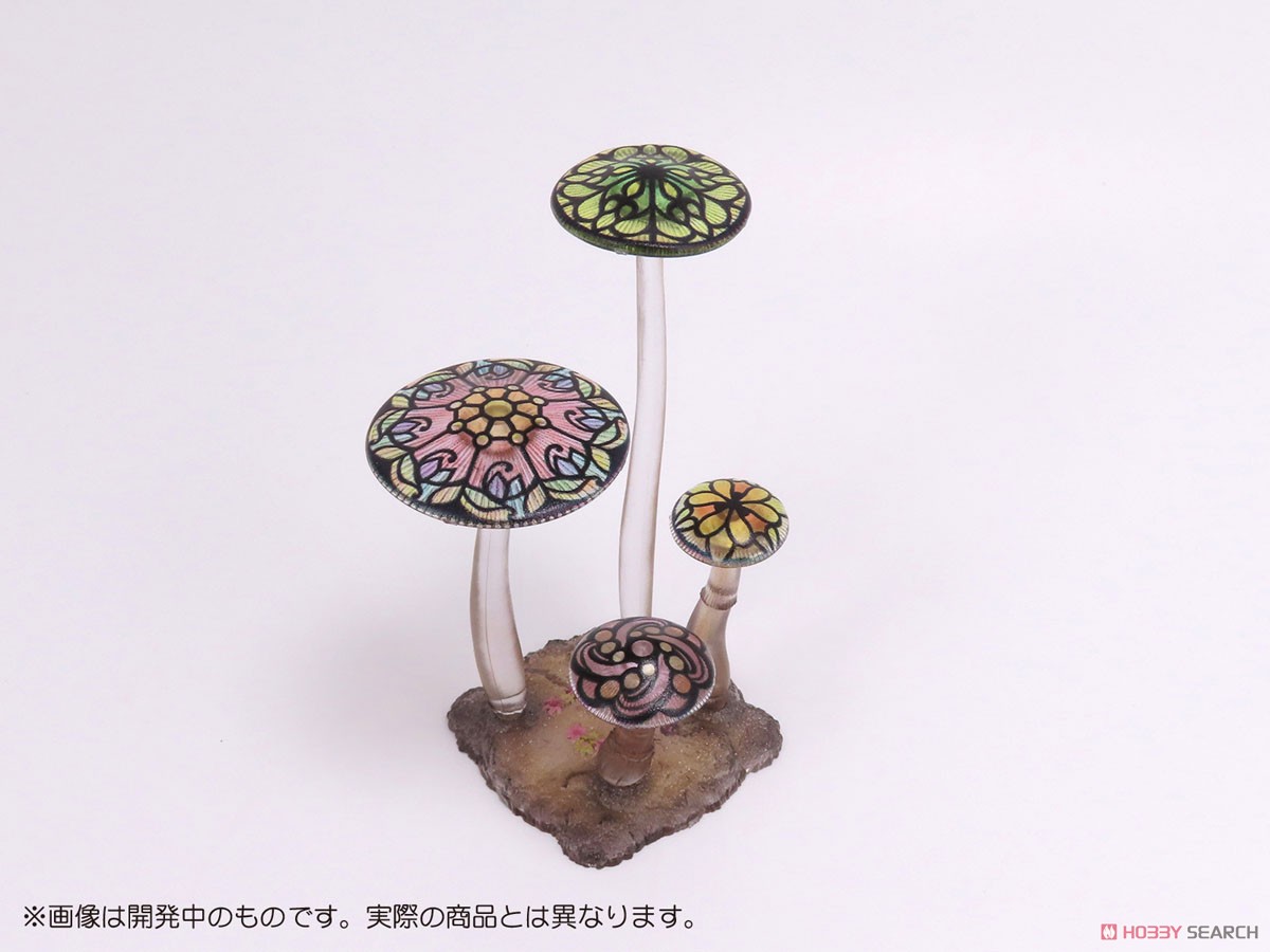 プリプラ 夢幻ミュージアム 夢幻キノコ ステンドグラス (プラモデル) 商品画像6
