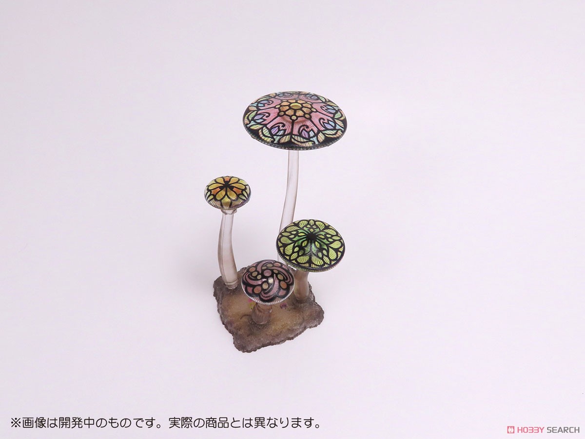 プリプラ 夢幻ミュージアム 夢幻キノコ ステンドグラス (プラモデル) 商品画像7