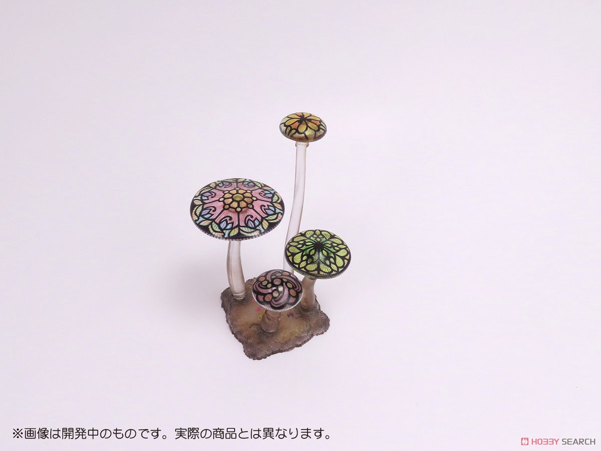 プリプラ 夢幻ミュージアム 夢幻キノコ ステンドグラス (プラモデル) 商品画像8