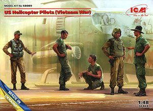 US Helicopter Pilots (Vietnam War) (Plastic model)