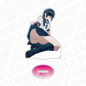 Iya na Kao Sarenagara Opantsu Misete Moraitai Big Acrylic Stand Sober Girl (Anime Toy)